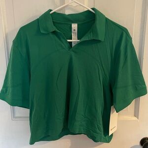 lululemon athletica Green Swiftly Tech Crop T NWT